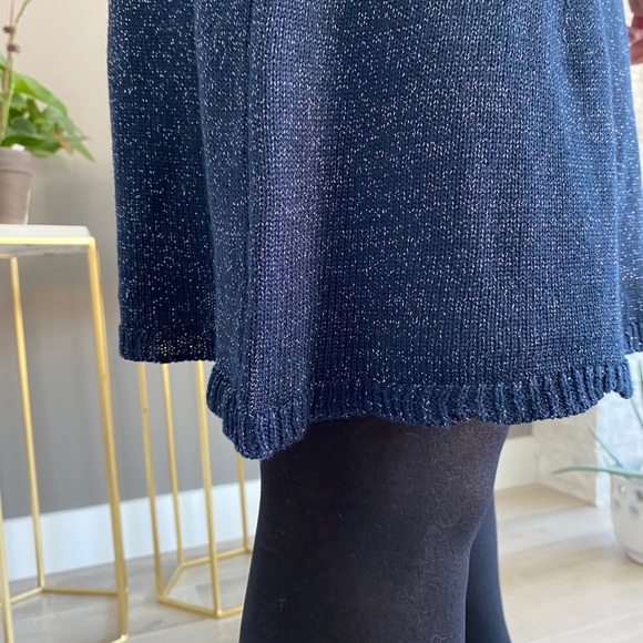 NWT Sparkly dark navy dress - Picture 2 of 7